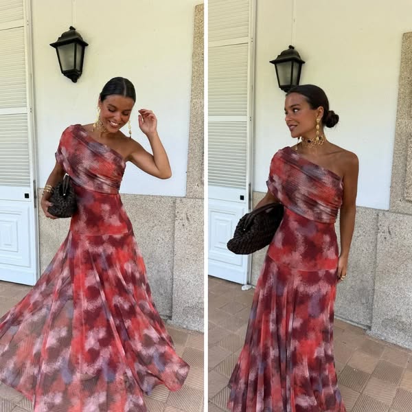 GIORGINA | Abito lungo firmato - Verde