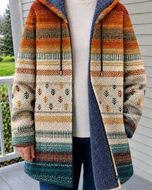 Vittorio | Cappotto d'Arte Bohemien, indossato
