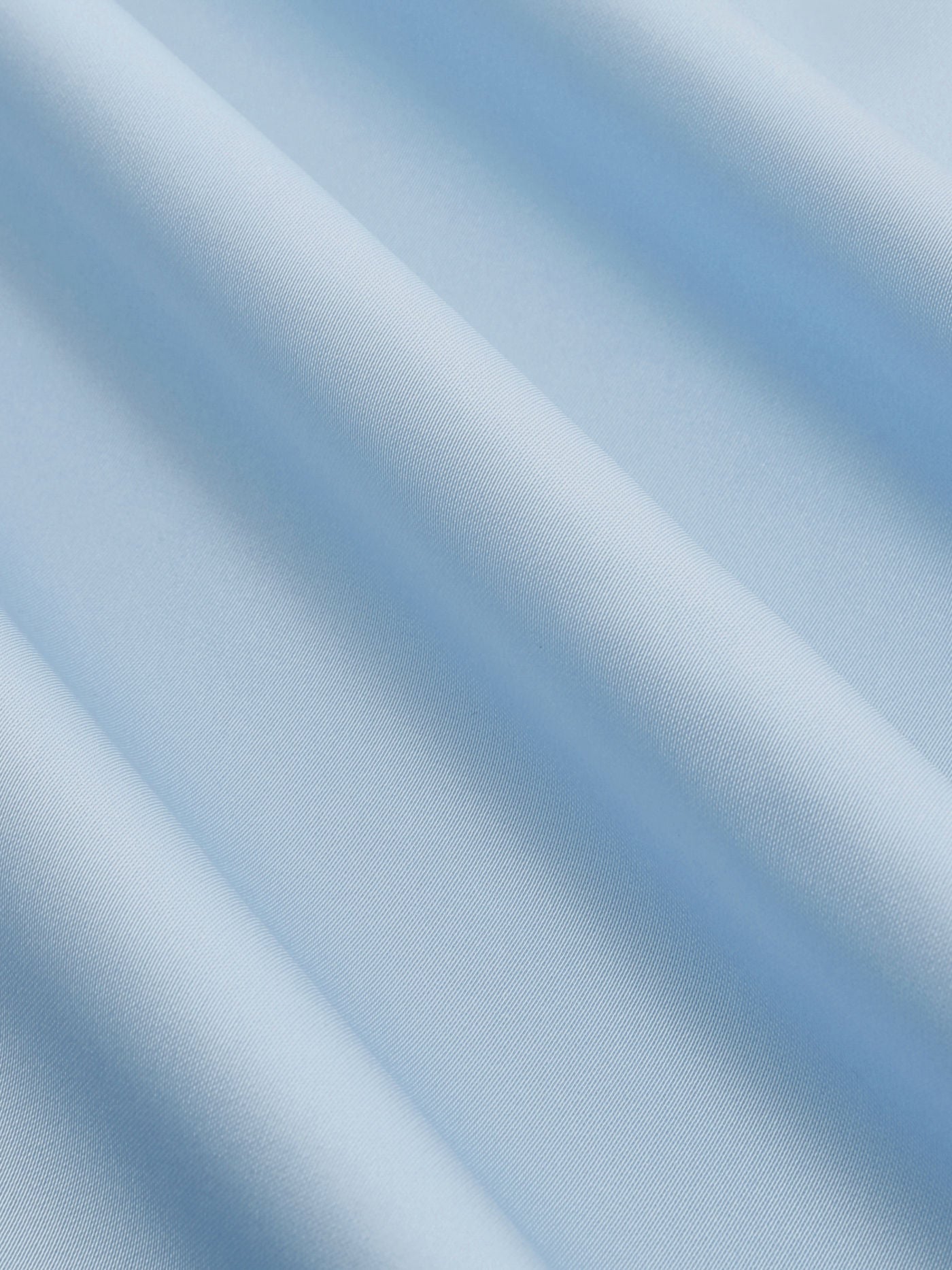 Abito lungo spaccato con scollo all'americana senza schienale - Azurro