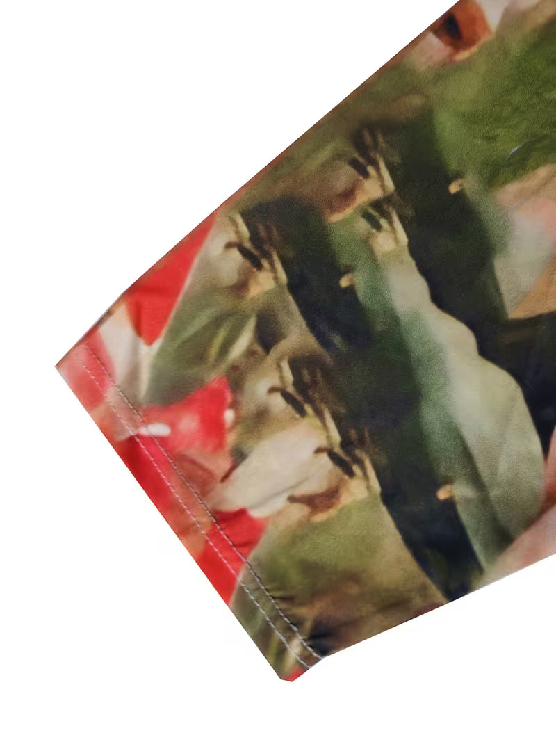 Abito casual da donna con stampa floreale