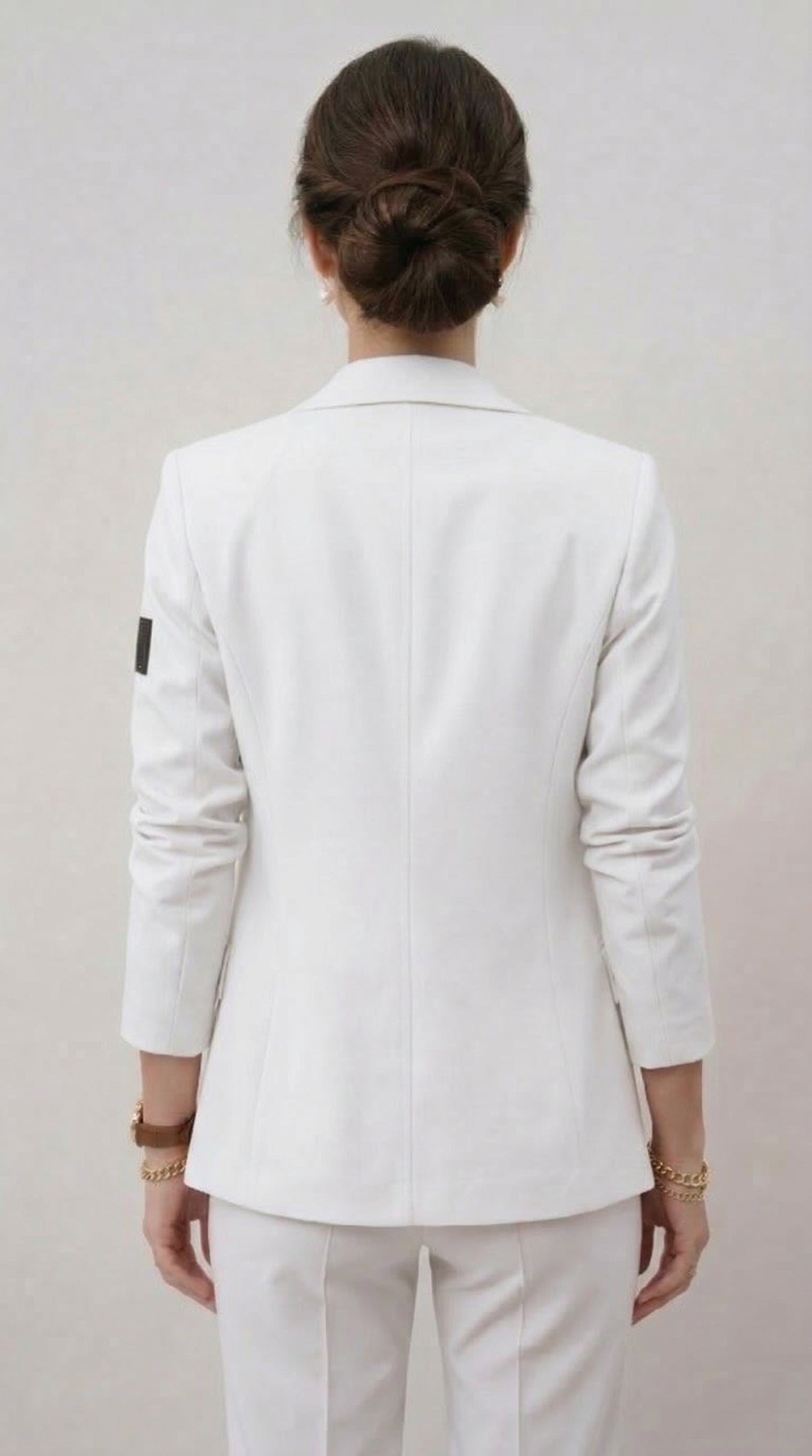 Tailleur Ginevra (Giacca + Pantaloni)-Beige