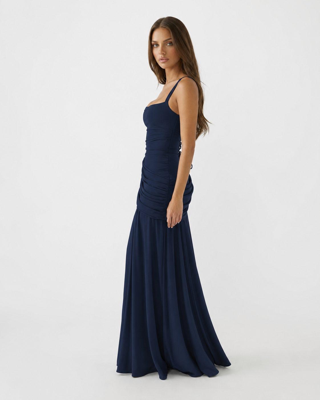 Sculpted Muse Maxi - Blu scuro
