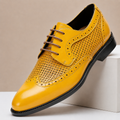 Scarpe Brogue Lucerra in Pelle Pieno Fiore