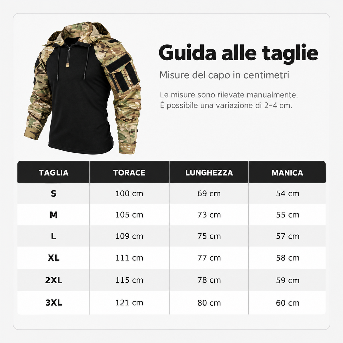 Ares | Completo Tattico Multicam