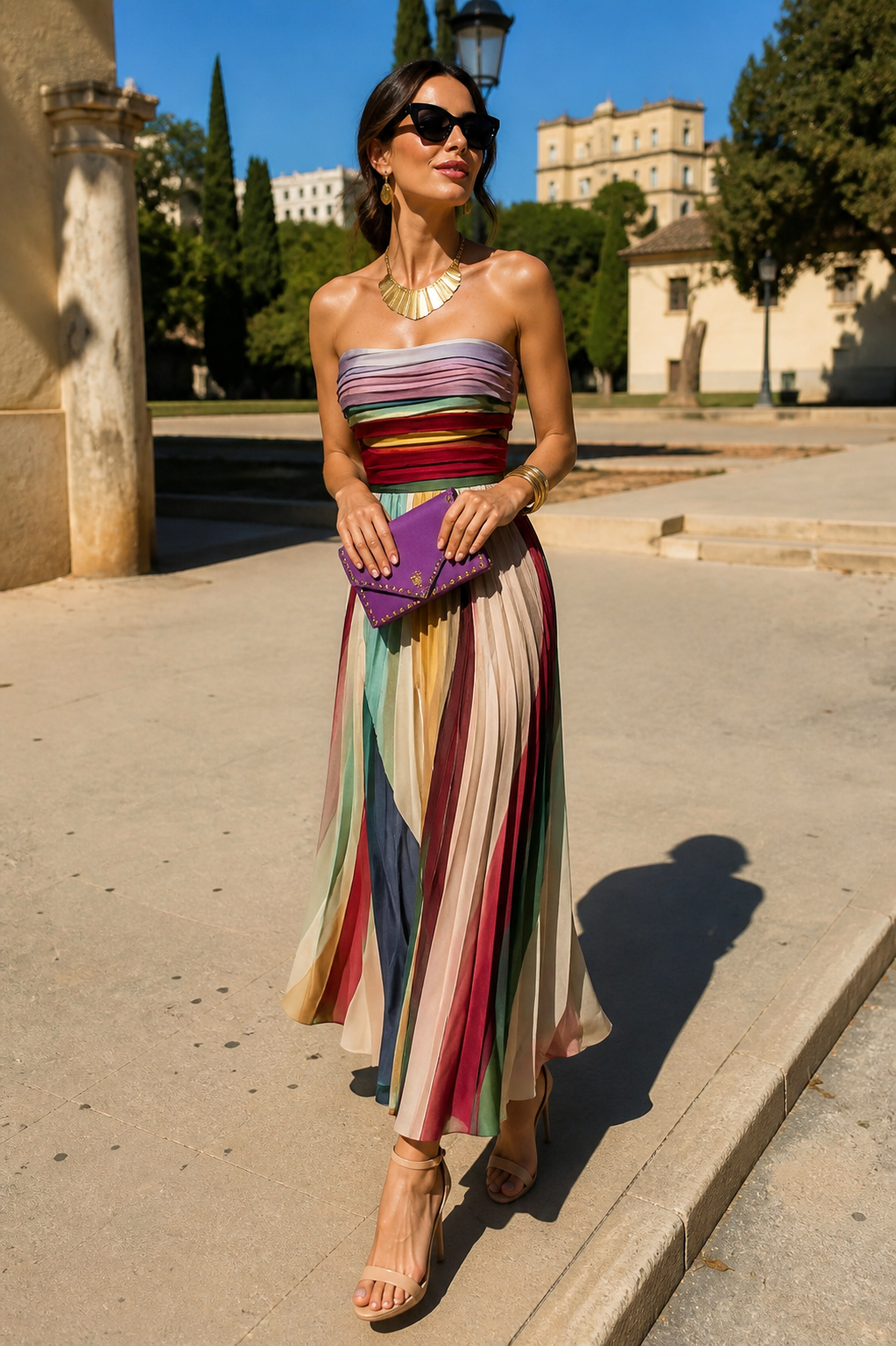 Evelyn | Abito lungo elegante