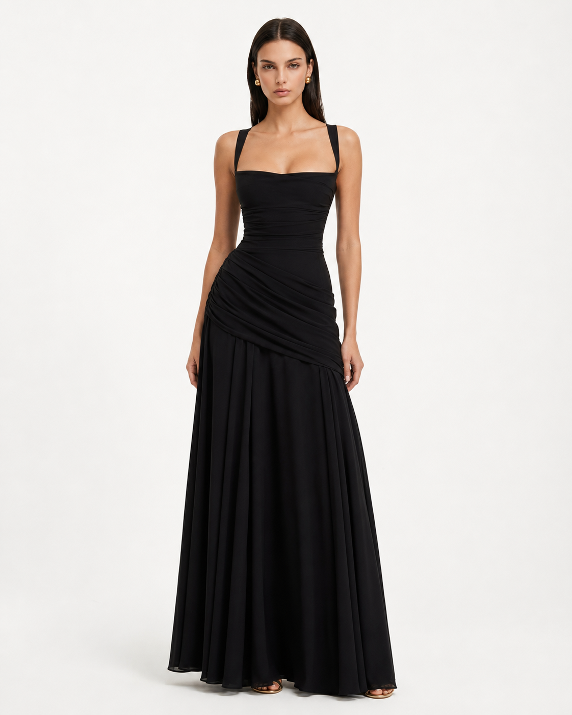 Sculpted Muse Maxi - Nero