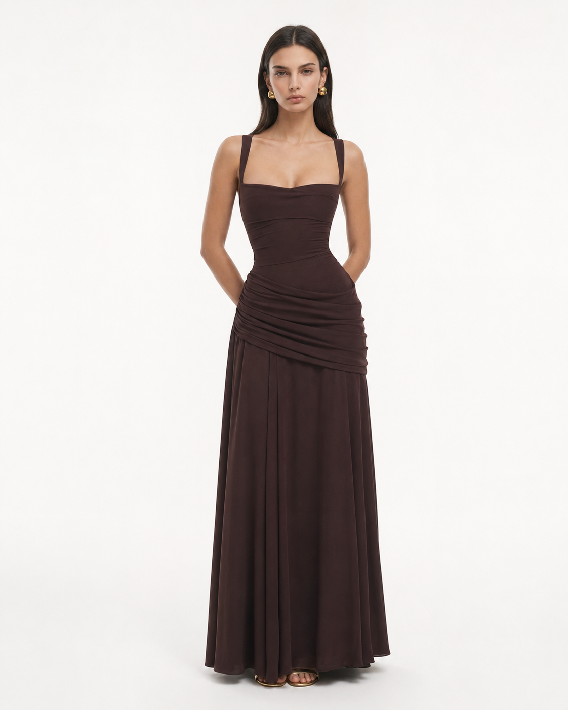 Sculpted Muse Maxi - Choccolate