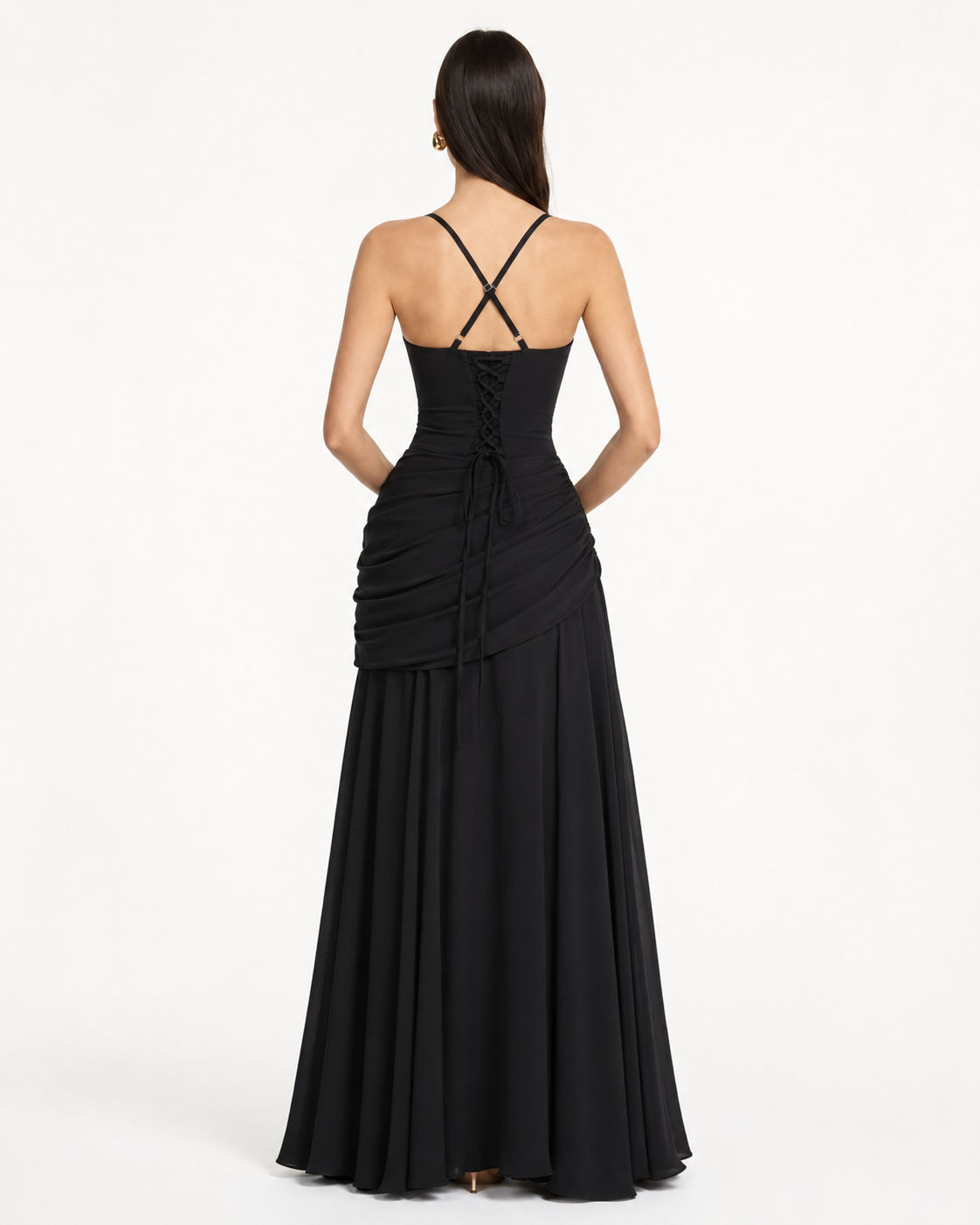 Sculpted Muse Maxi - Nero