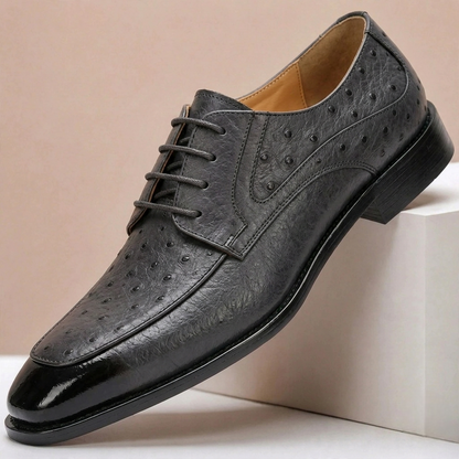 Scarpe Eleganti Tavero in Pelle Pieno Fiore – Verde