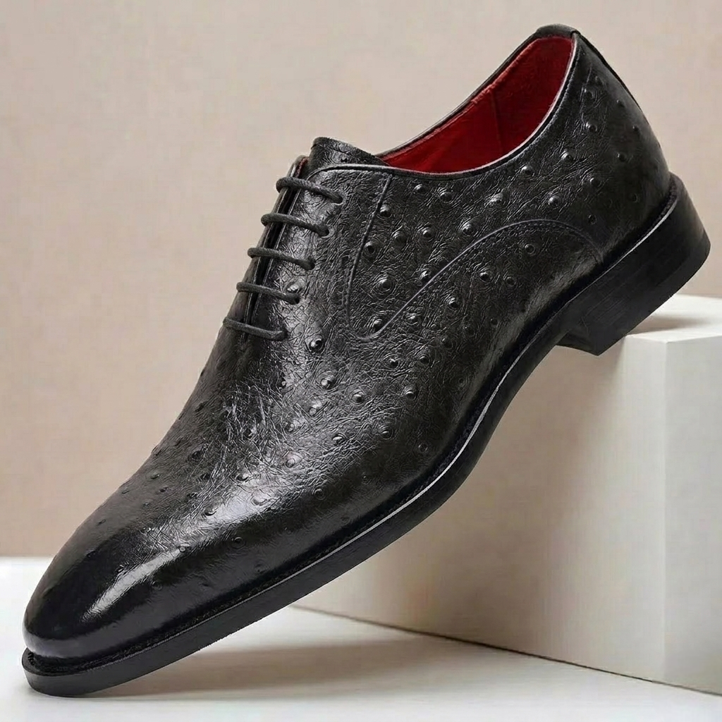 Scarpe Eleganti Balvani in Pelle – Nero