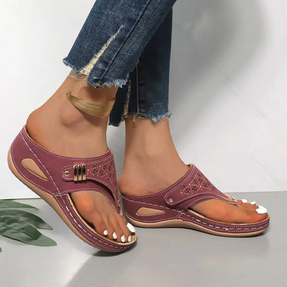 Archella™ | Sandali con Zeppa Eleganti e Confortevoli -Blu
