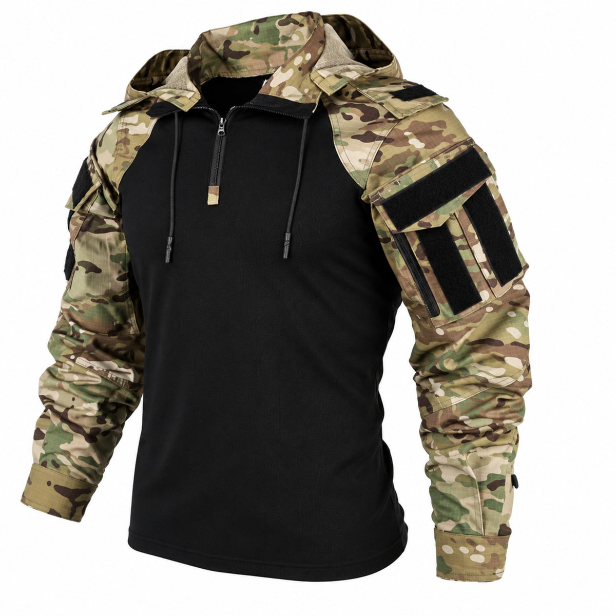 Ares | Completo tattico Multicam, vista frontale