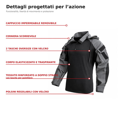 Ares | Dettagli tecnici della maglia tattica