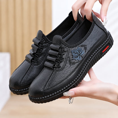 Astrid scarpe slip-on nere - vista principale