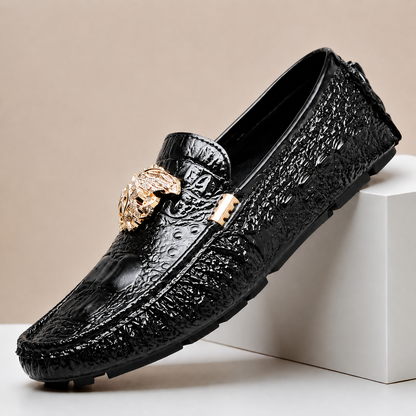 Mocassini Bellagio in Vera Pelle – Nero