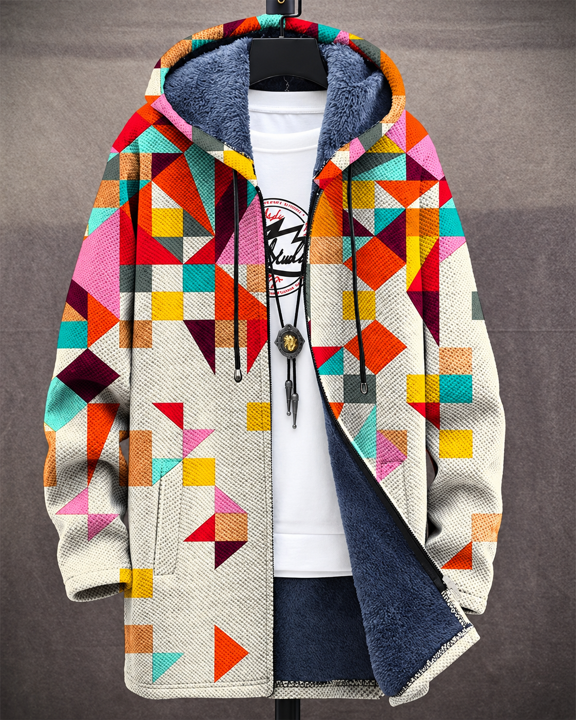 Cappotto Artistico Bohemien Emilio, vista frontale