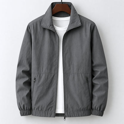 Giacca bomber leggera Castell grigia