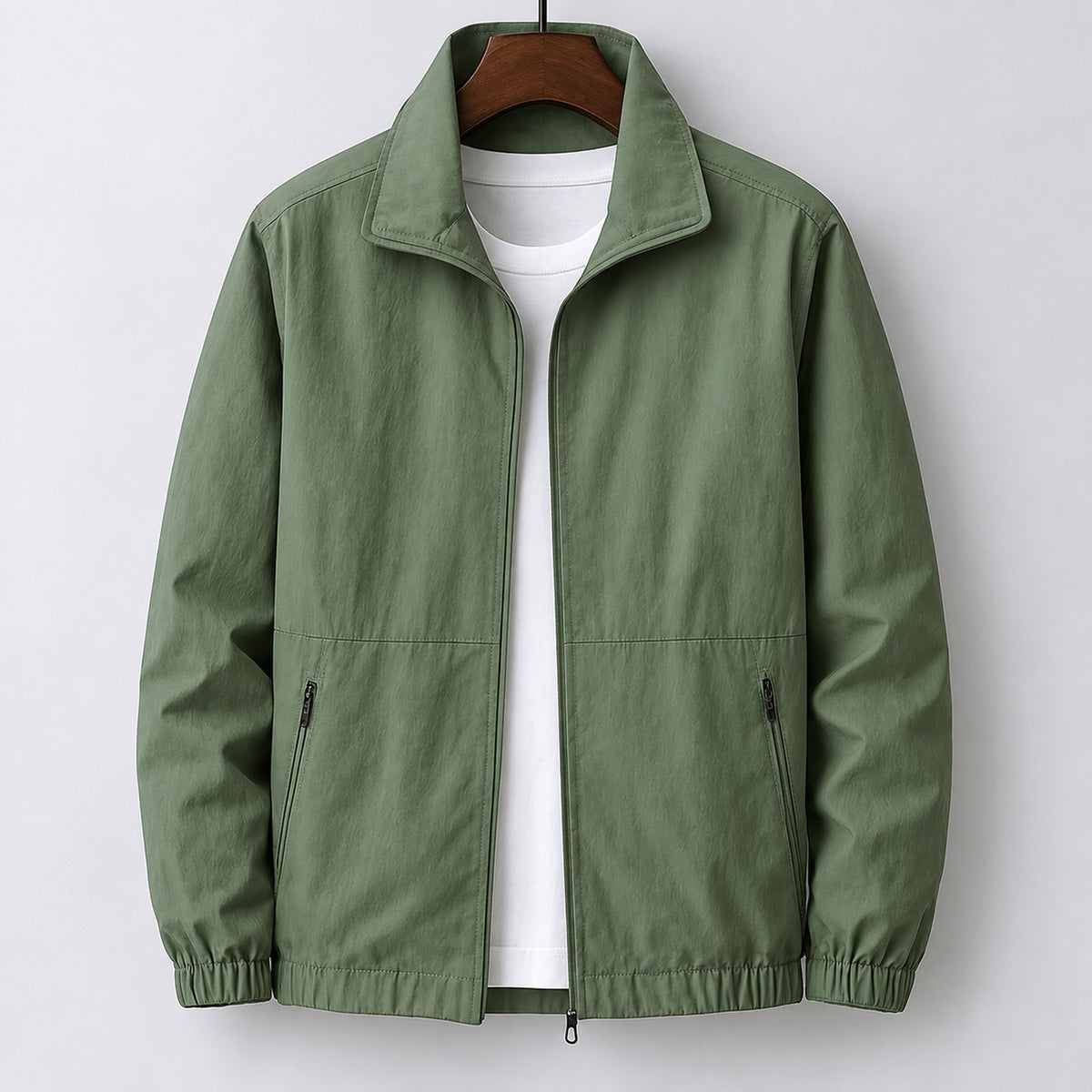 Giacca bomber leggera Castell verde