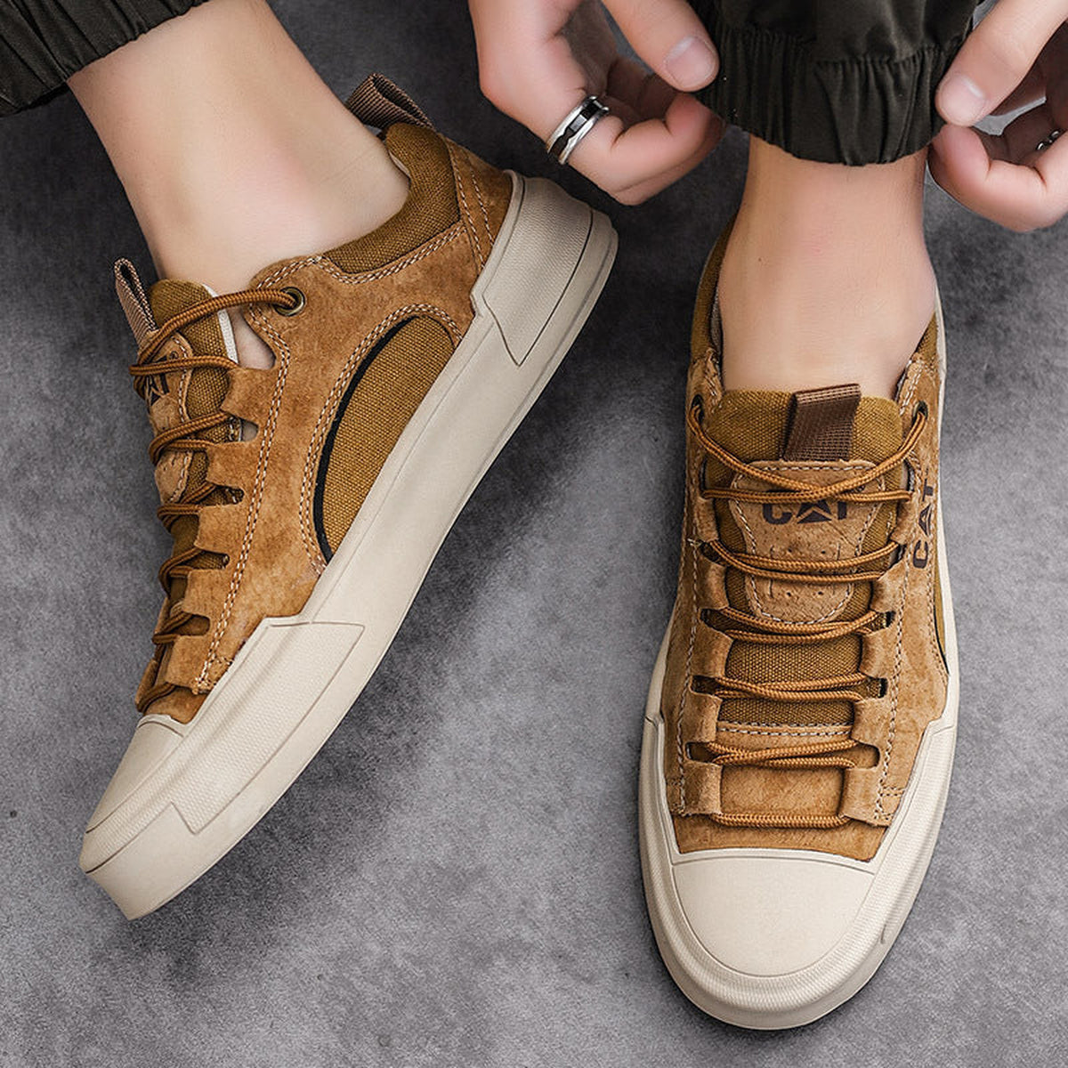 Castell | Sneakers Urbane in Pelle Premium - vista 10