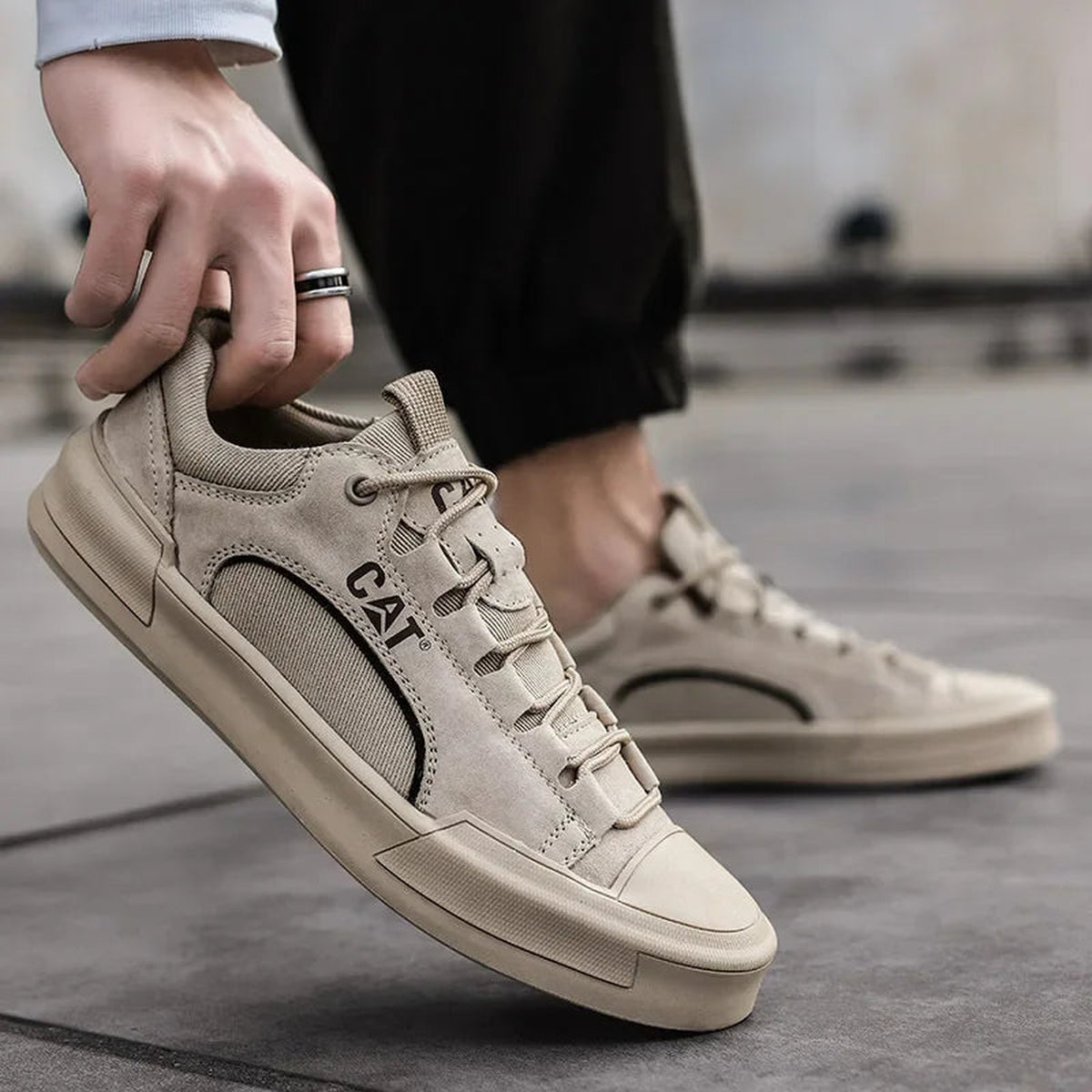 Castell | Sneakers Urbane in Pelle Premium - vista 15