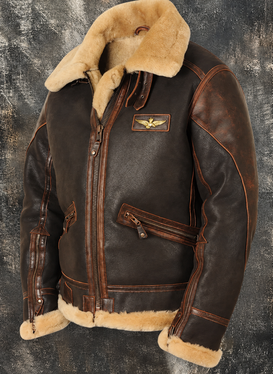 Clément | Giacca aviator vintage — vista 1