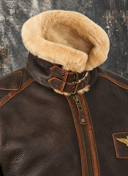 Clément | Giacca aviator vintage — vista 2