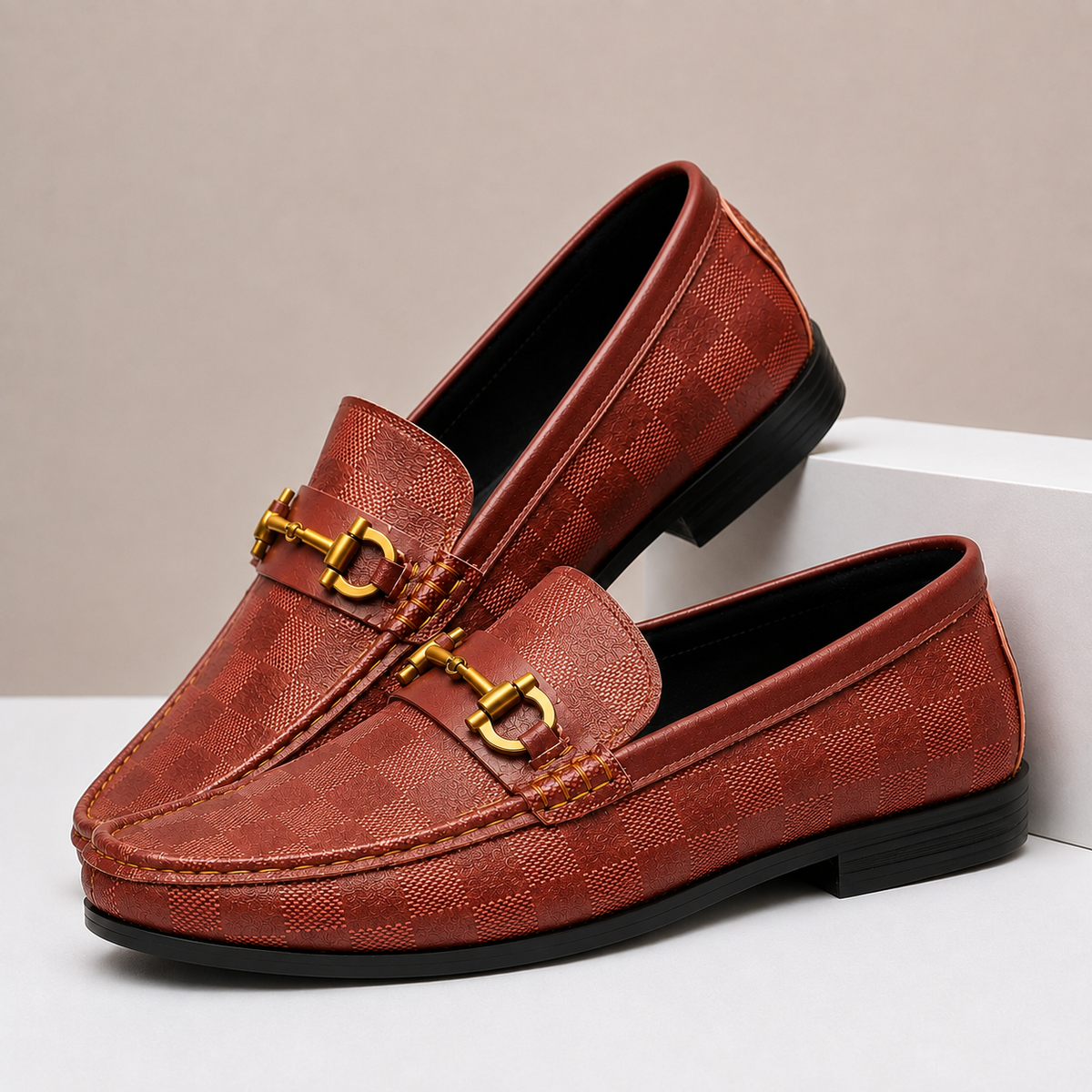 Mocassini Cortino in Vera Pelle – vista 2