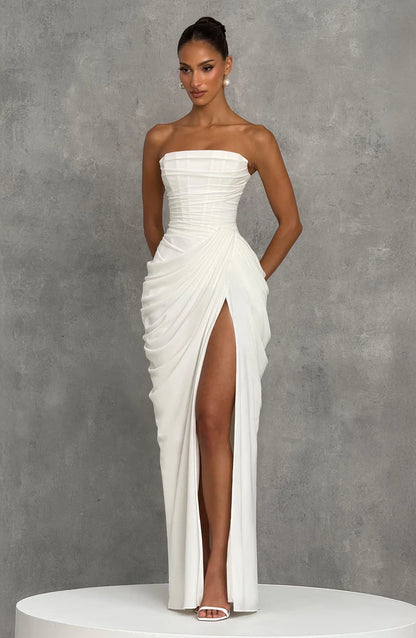 Julie | Mazi Dress - Bianco