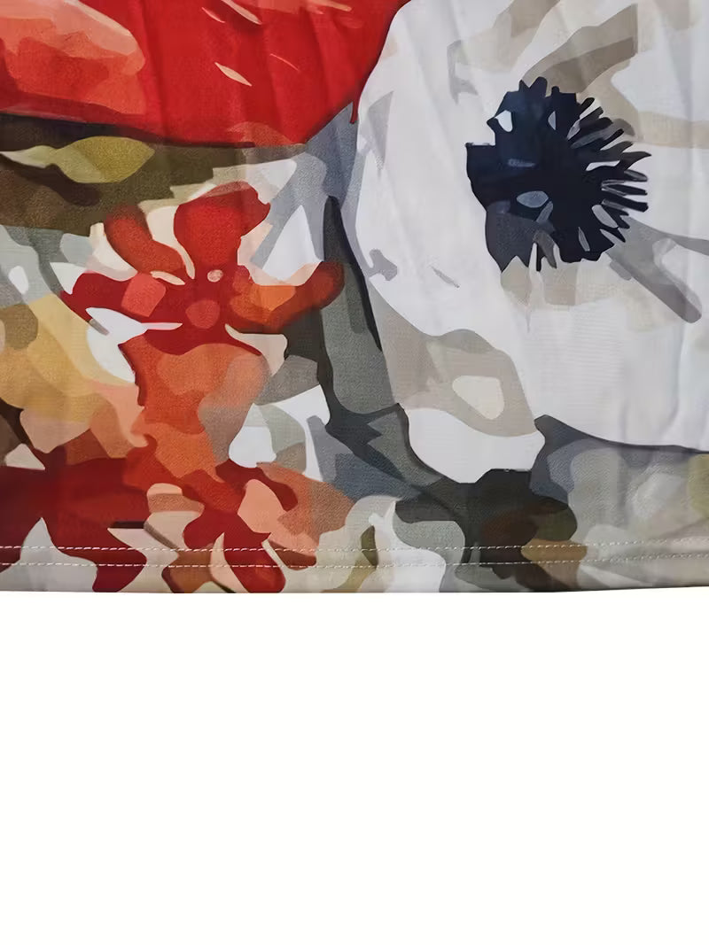 Abito casual da donna con stampa floreale