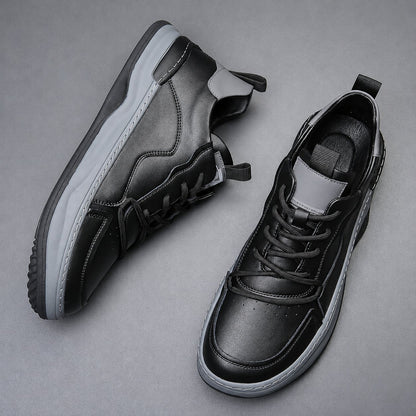 Noble Italiana | Sneakers in vera pelle — Nero, vista 19