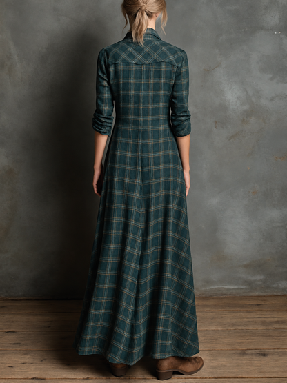 Emanuela | Abito Verde Imperiale, vista 6