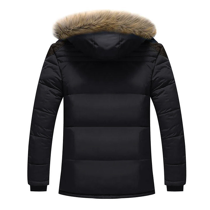 Parka Ice Wall colore Nero, immagine 2