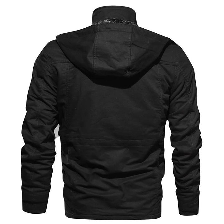 Survival Giacca in cotone colore Nero, immagine 2