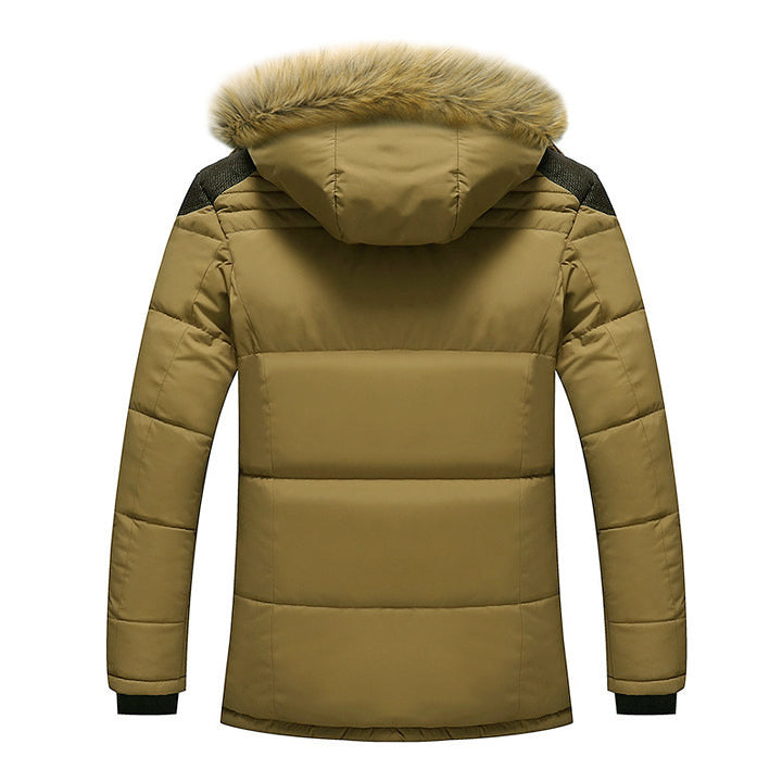 Parka Ice Wall colore Cachi, immagine 2