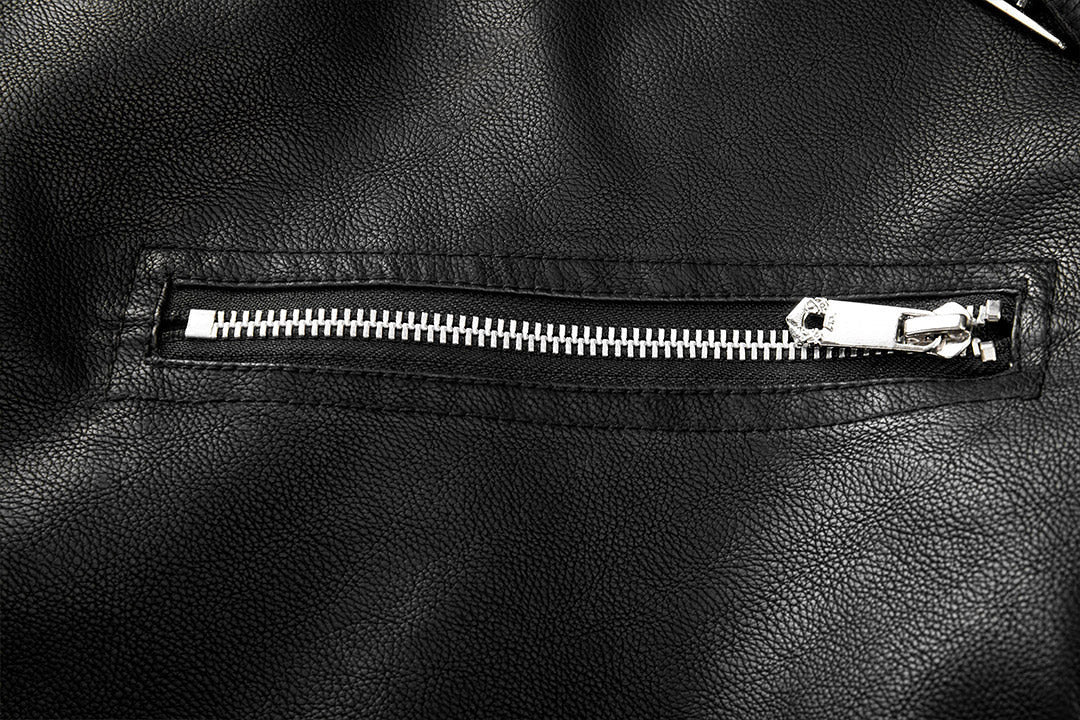 Boulevard Giacca in pelle colore Nero, immagine 4
