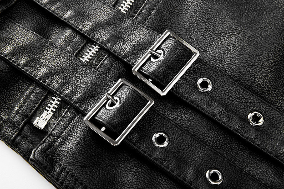 Boulevard Giacca in pelle colore Nero, immagine 3