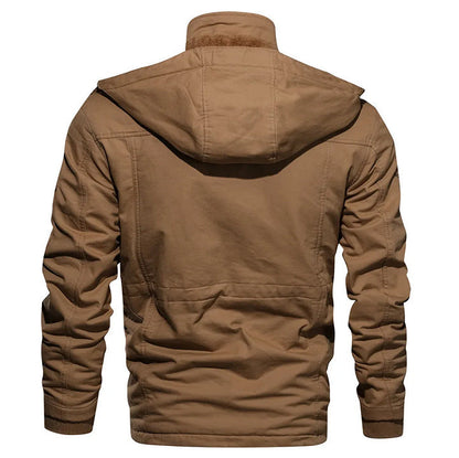 Survival Giacca in cotone colore Cuoio, immagine 2