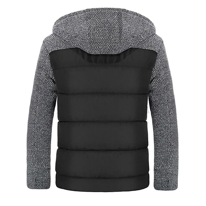 Giacca in pile invernale colore Nero, immagine 2
