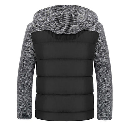 Giacca in pile invernale colore Nero, immagine 2