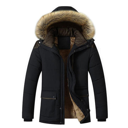 Parka Ice Wall colore Nero, immagine 1