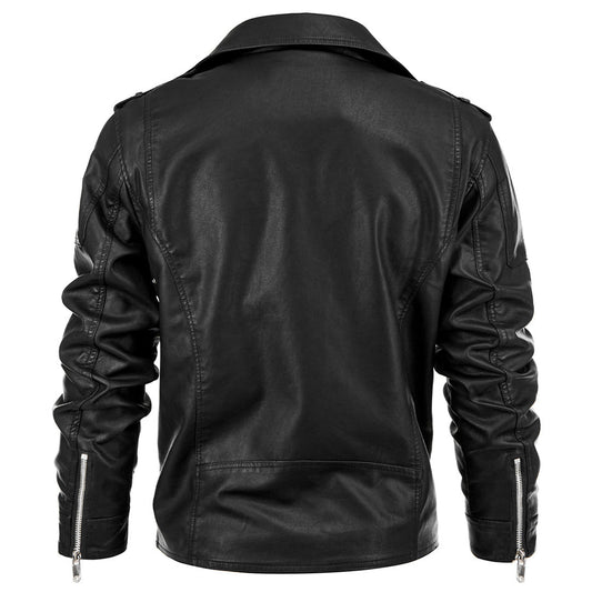 Boulevard Giacca in pelle colore Nero, immagine 2