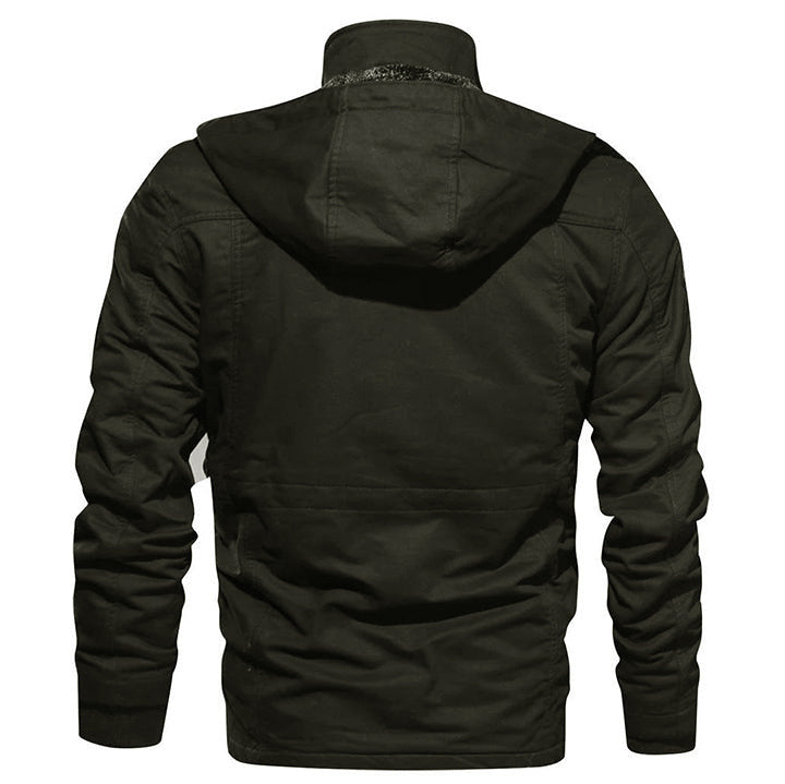 Survival Giacca in cotone colore Verde scuro, immagine 2
