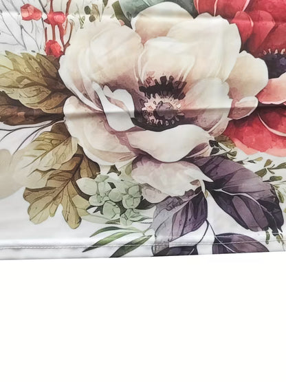 Abito casual da donna con stampa floreale - Bianco