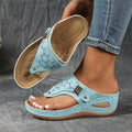Archella™ | Sandali con Zeppa Eleganti e Confortevoli - Azzurro
