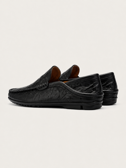 Mocassino Florence in vera pelle Nero - immagine 4