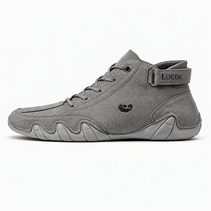 FRANK, Stivaletti impermeabili in microfibra in colore grigio — immagine 9