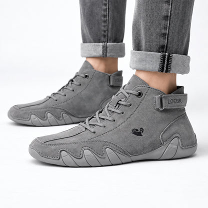 FRANK, Stivaletti impermeabili in microfibra in colore grigio — immagine 10