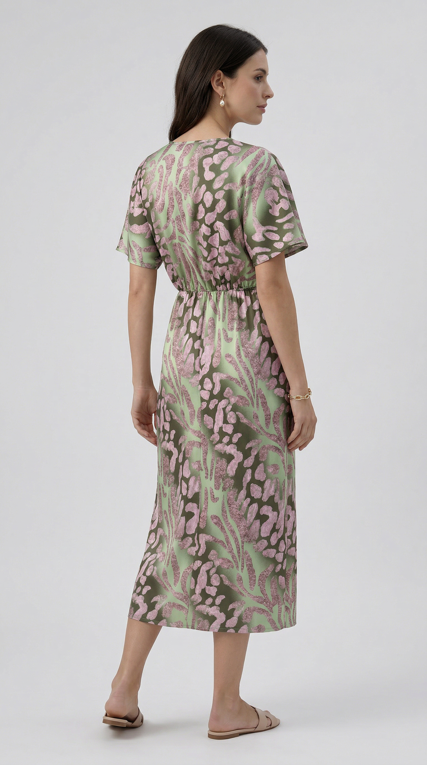 Julie | Abito lungo con scollo a V