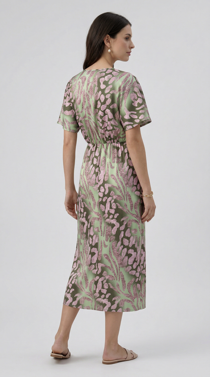 Julie | Abito lungo con scollo a V