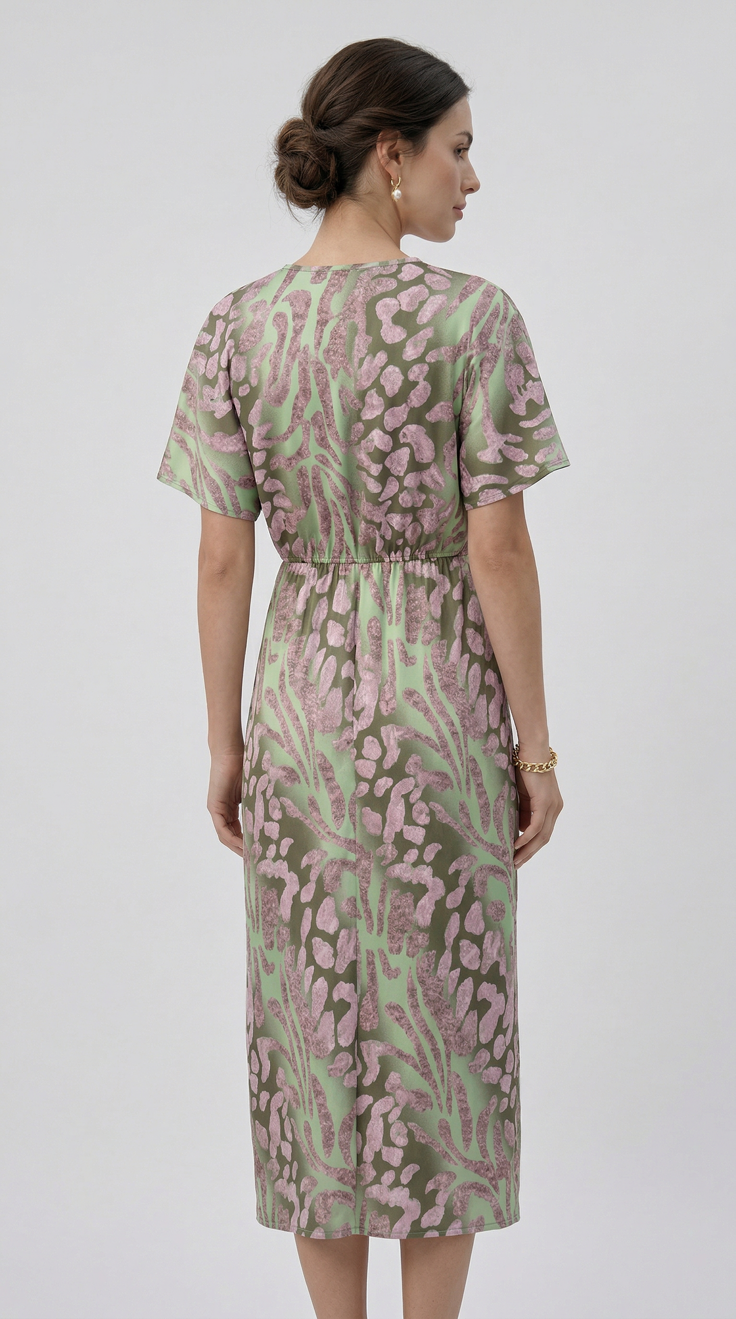 Julie | Abito lungo con scollo a V